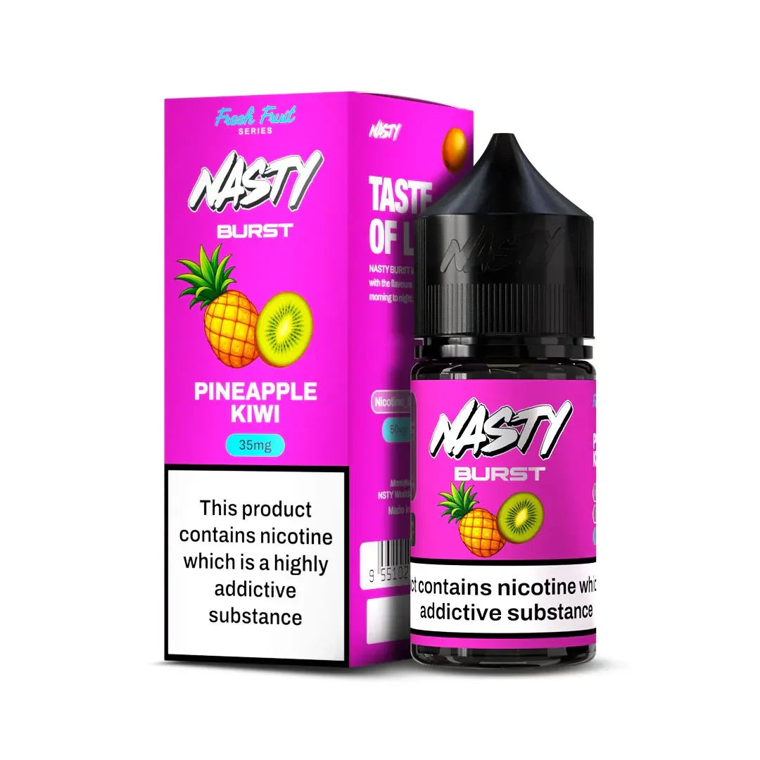 NASTY Burst Nic Salts – Pineapple Kiwi | Premium Vape Juice in Chennai