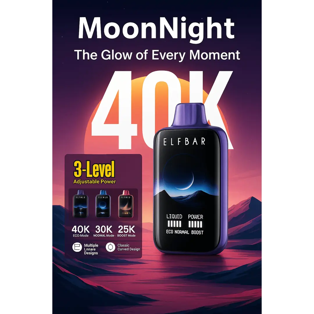 Elf Bar Moon Night – Blueberry Raspberry Watermelon - Vape Shop Chennai